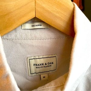 Frank & Oak, Jasper, Oxford Shirt, Cream, Medium